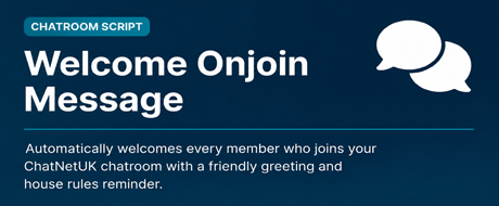 Welcome Onjoin Message